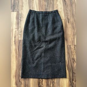 Vintage Pendleton Wool Pencil Skirt